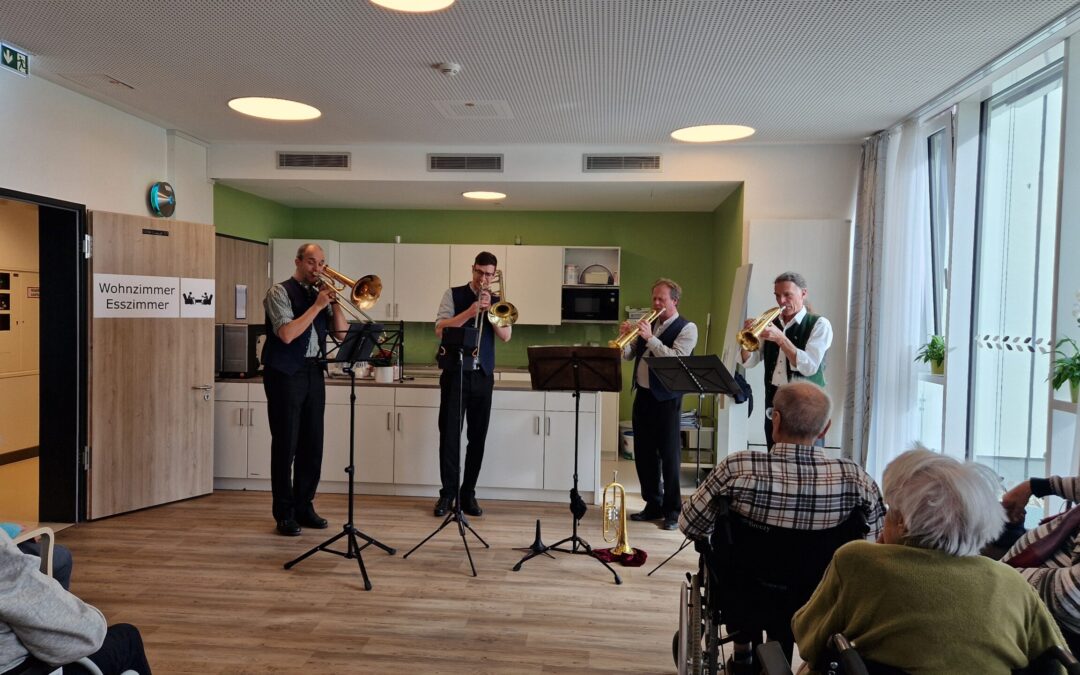 Konzert der Grassauer Blechbläser in Palling